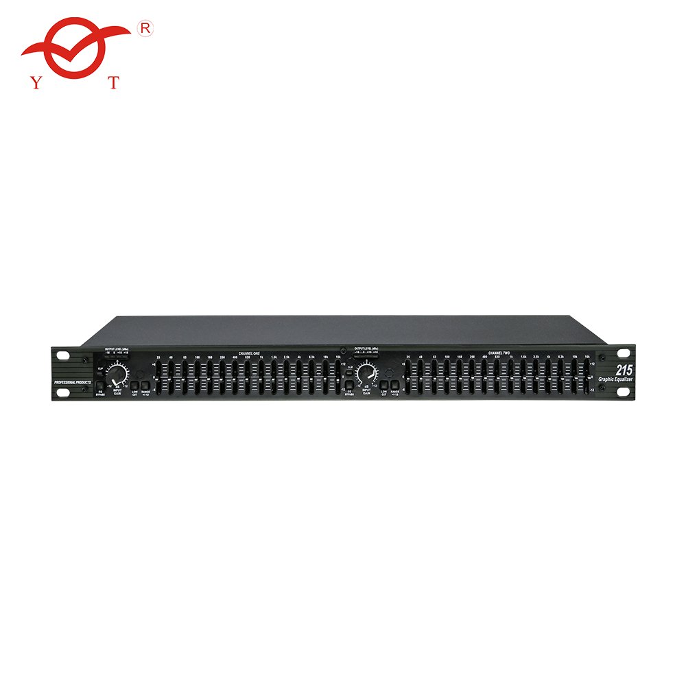 Professional audio equalizer 215 Dual 15 Band Graphic Equalizer Power musical equalizer professional sound equipment