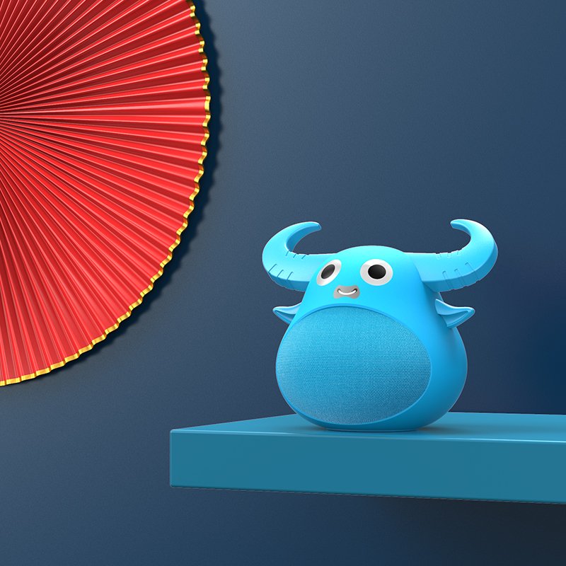 M921 ODM Owl Portable Mini Ox Animal Cartoon Speaker with TWS and Hands-free functions in Powerful Sound