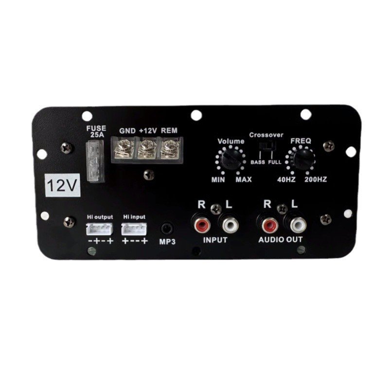 10 inch 12 inch 12v audio receivers car audio speaker amplifier board high power