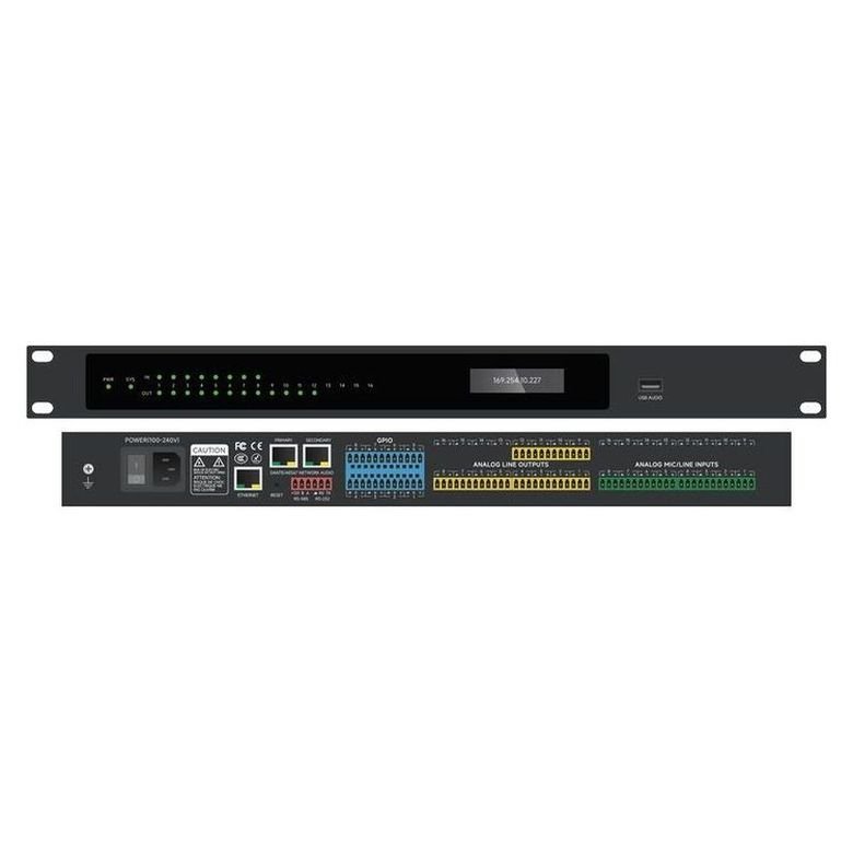 2024 New Design Metal material DSP digital audio processor for professional stage sound equipment TFP0812D