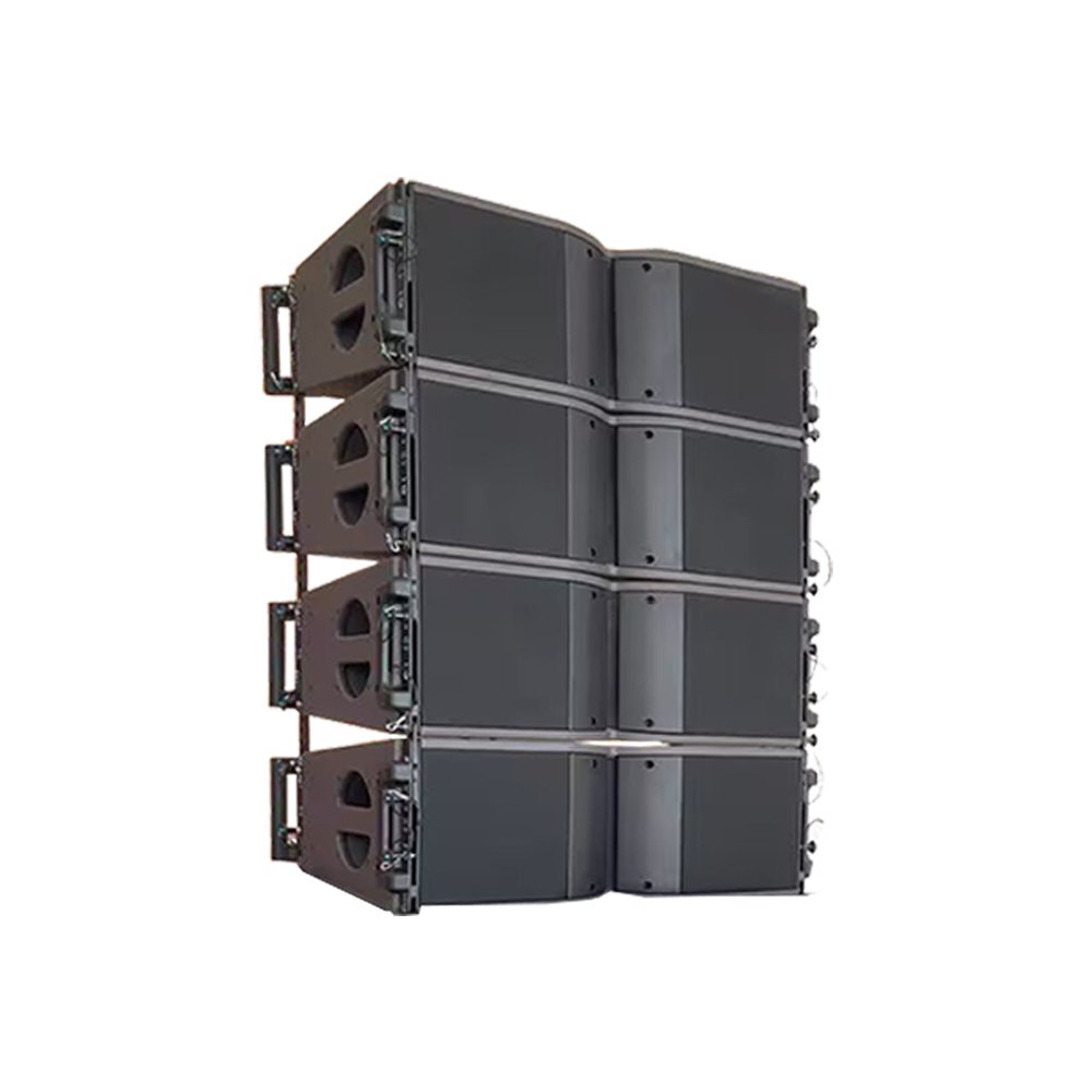 KA208 professional audio passive powerful line array speaker dual 8" 2- way sound system outdoor stage equipment