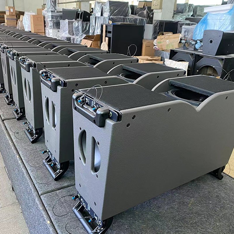 KA208 professional audio passive powerful line array speaker dual 8" 2- way sound system outdoor stage equipment