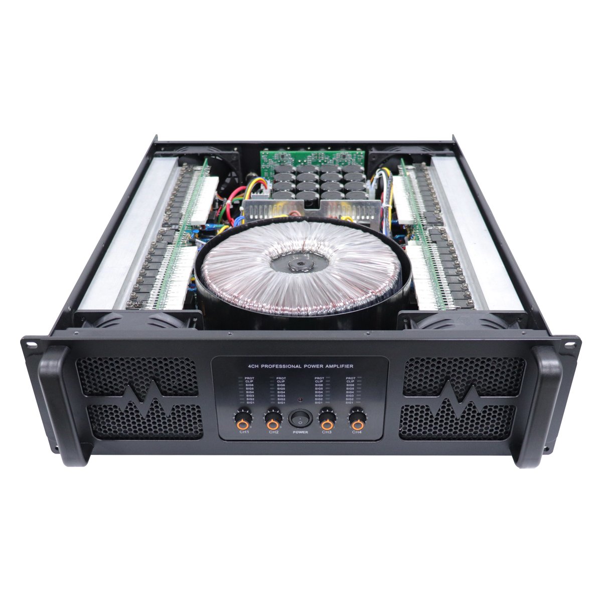 New Audio Sound Equipment Power Amplifiers Four Channel Engineering Grade Amplifier For Professional Performance