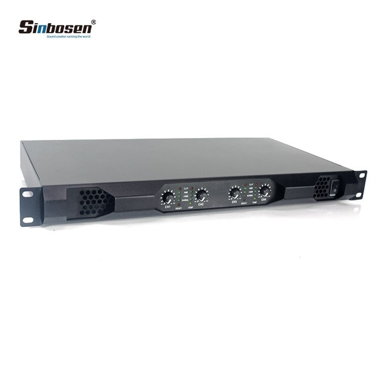 Sinbosen 4 channel professional 1000w sound K4-450 home theatre system amplifier