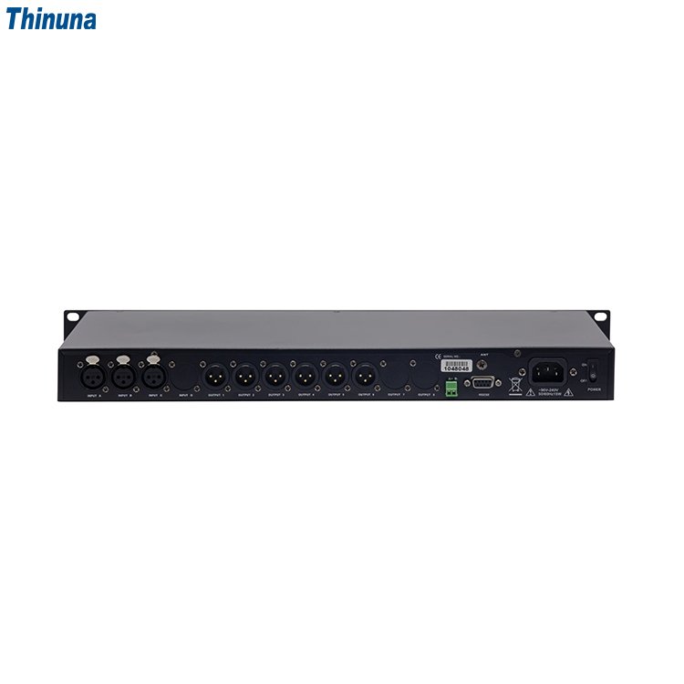 Thinuna DAP-0306 II 3 in 6 out Stage Performance dj Equipment Effect Sound Professional Digital Speaker Audio DSP Processor