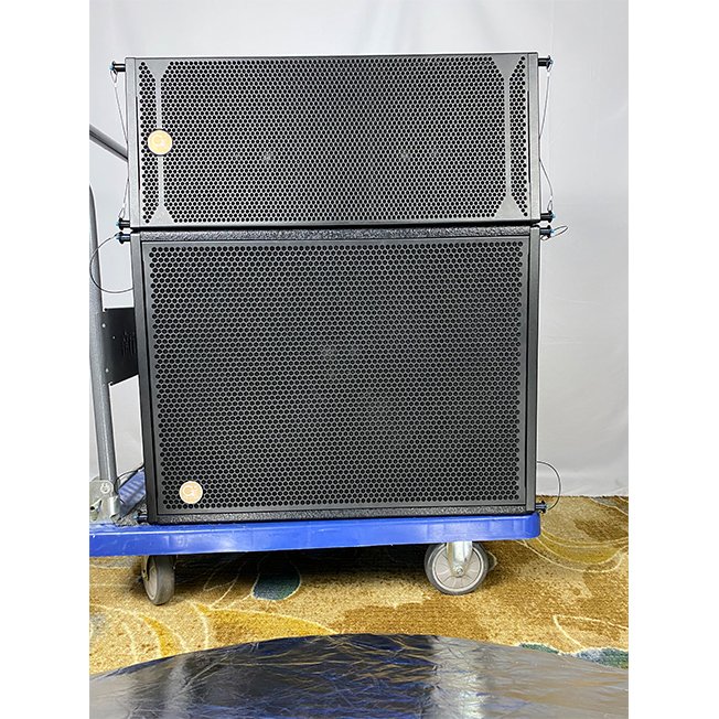 speaker subwoofer line array dual 10 inch and single 18 inch subwoofer Outdoor performance activities combined line array system