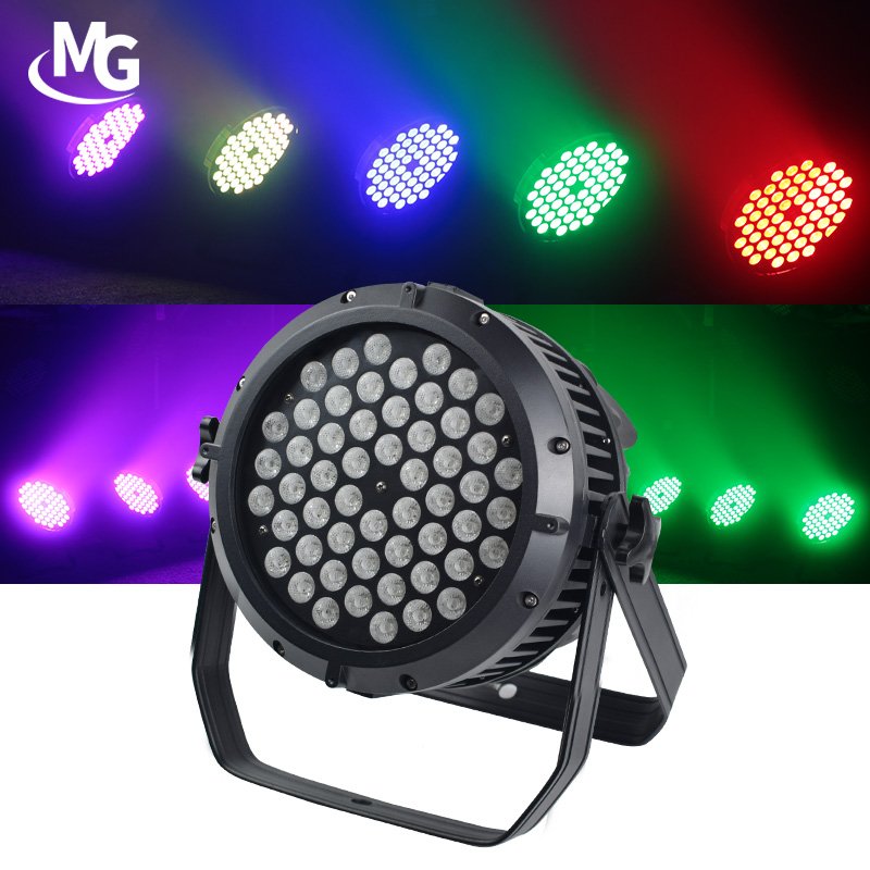 Outdoor Water Proof 54x3W RGB 54pcs 3W 54 * 3 Waterproof LED Remote Control Square Par Lights Stage Lighting