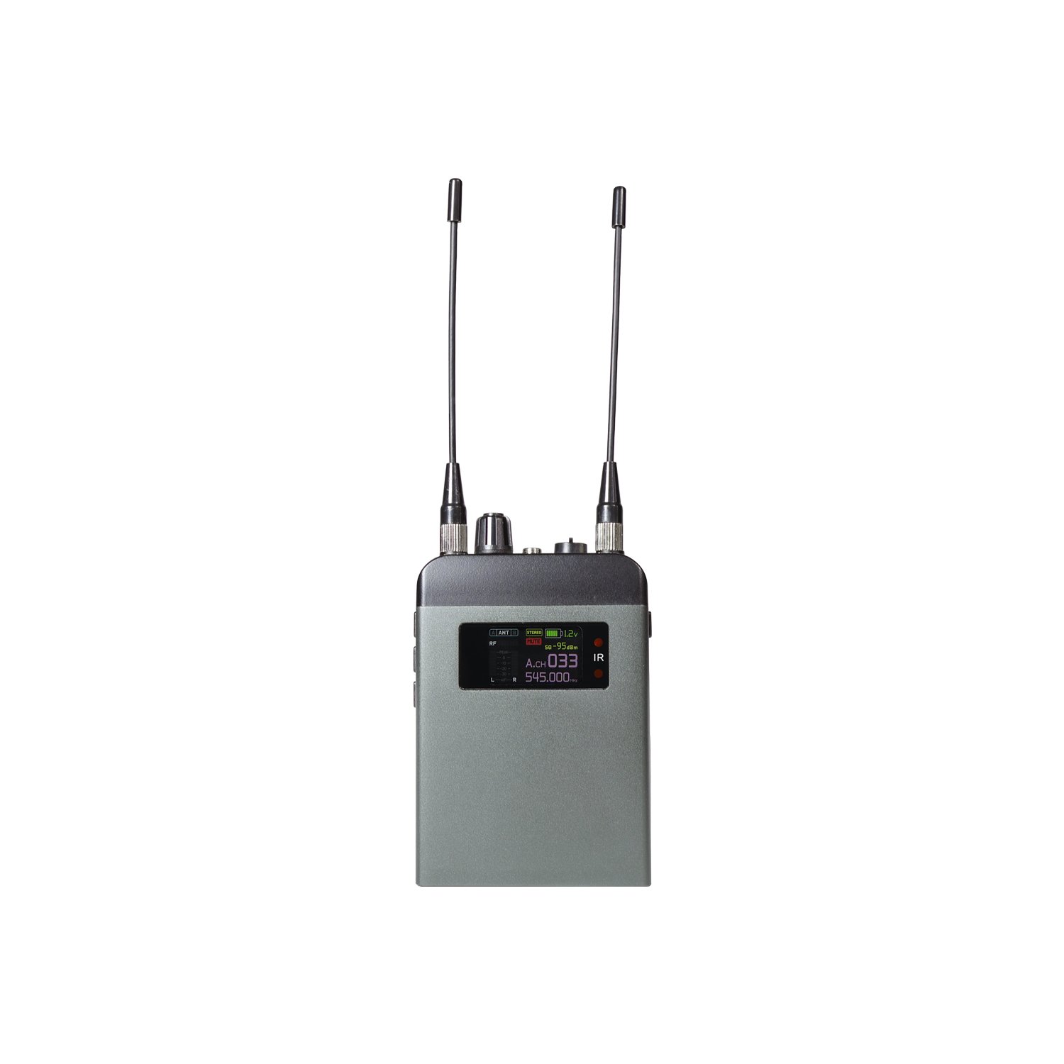 M UHF Single Channel Monitoring System Perfect Sound Wireless Microphone with Receivers and Transmitter for Stage