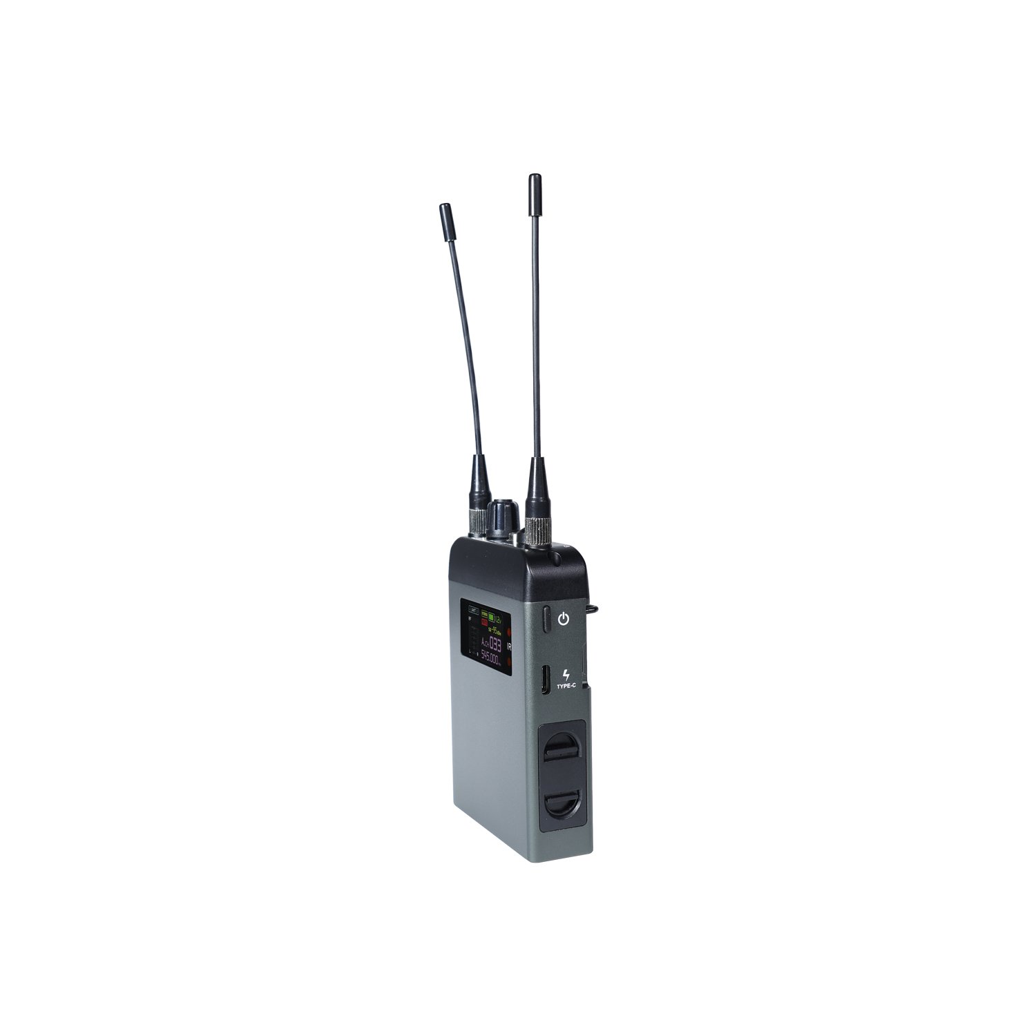 M UHF Single Channel Monitoring System Perfect Sound Wireless Microphone with Receivers and Transmitter for Stage