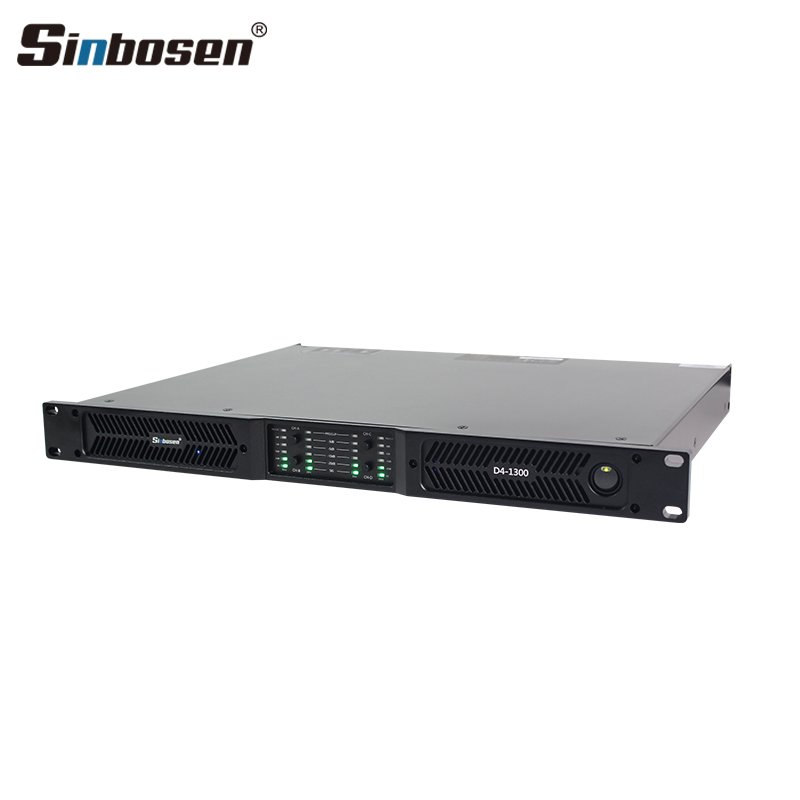 1300w stereo audio class d power amplifier 4 channel amplificador sound system