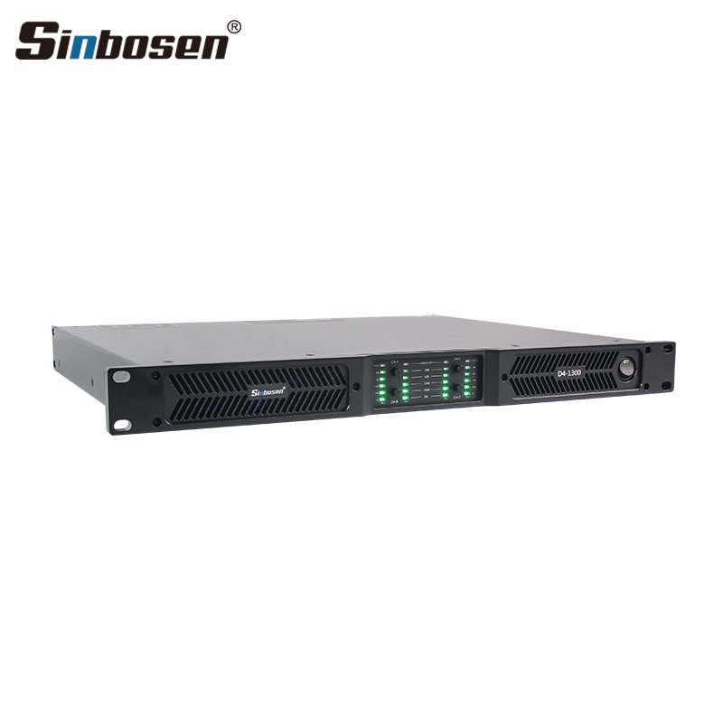 1300w stereo audio class d power amplifier 4 channel amplificador sound system