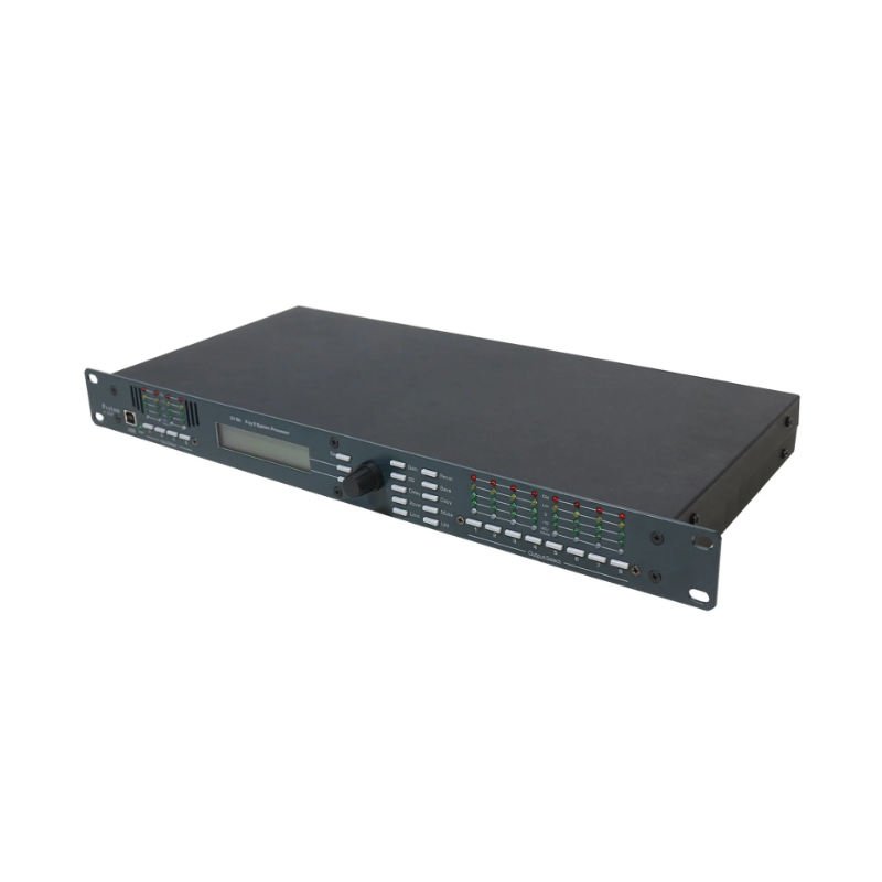 Professional Sound System 4 Input 8 Output Digital Speaker Processor