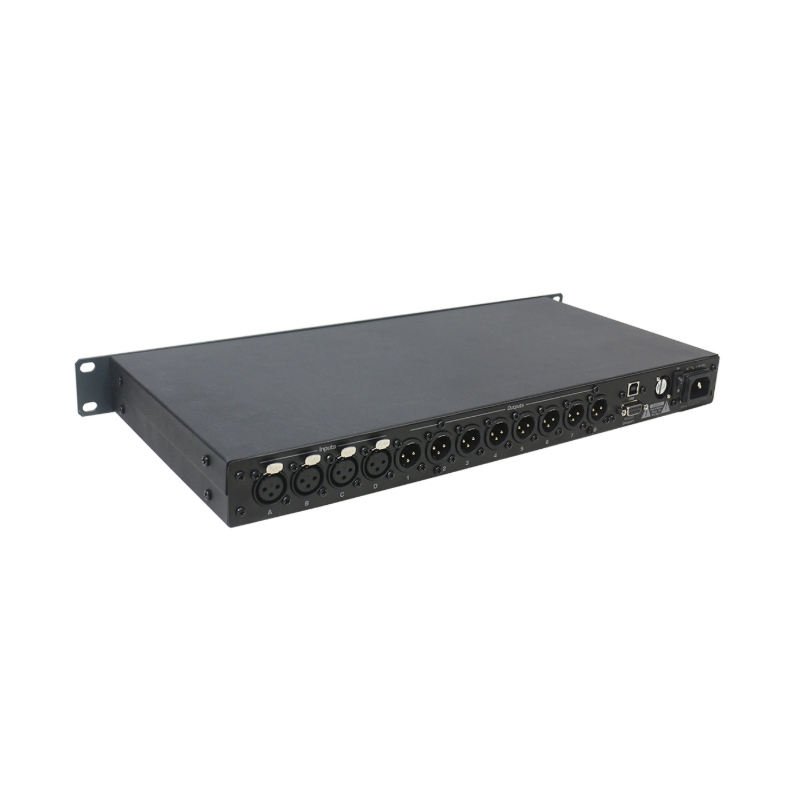 Professional Sound System 4 Input 8 Output Digital Speaker Processor