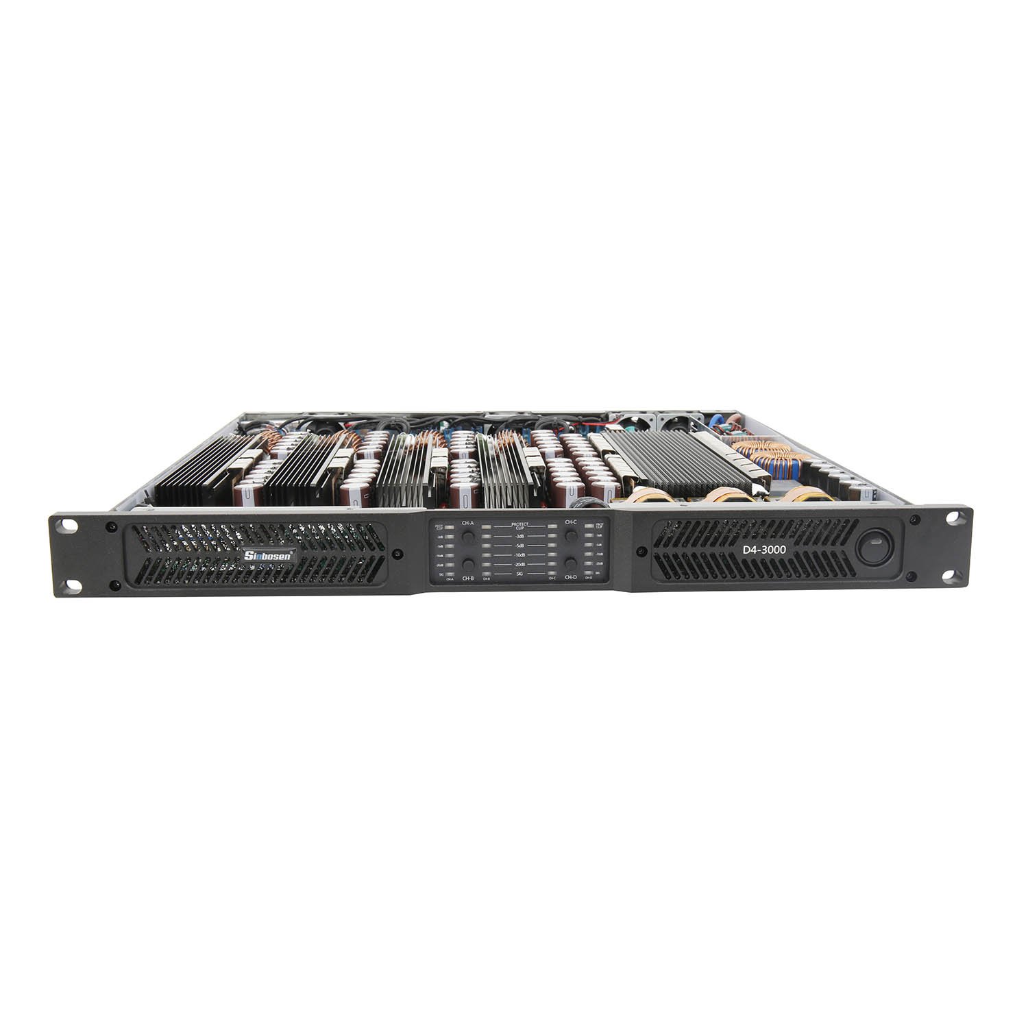d4-3000 sound equipment digital 3000 watt 4 channel professional sound power amplifier