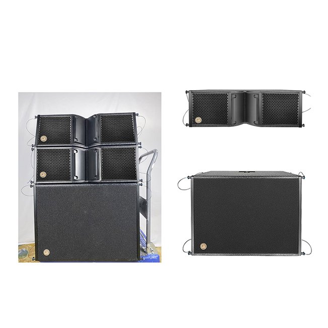 audio professional dual 8" line array speakers +pro line array Disco Stage Sound Equipment