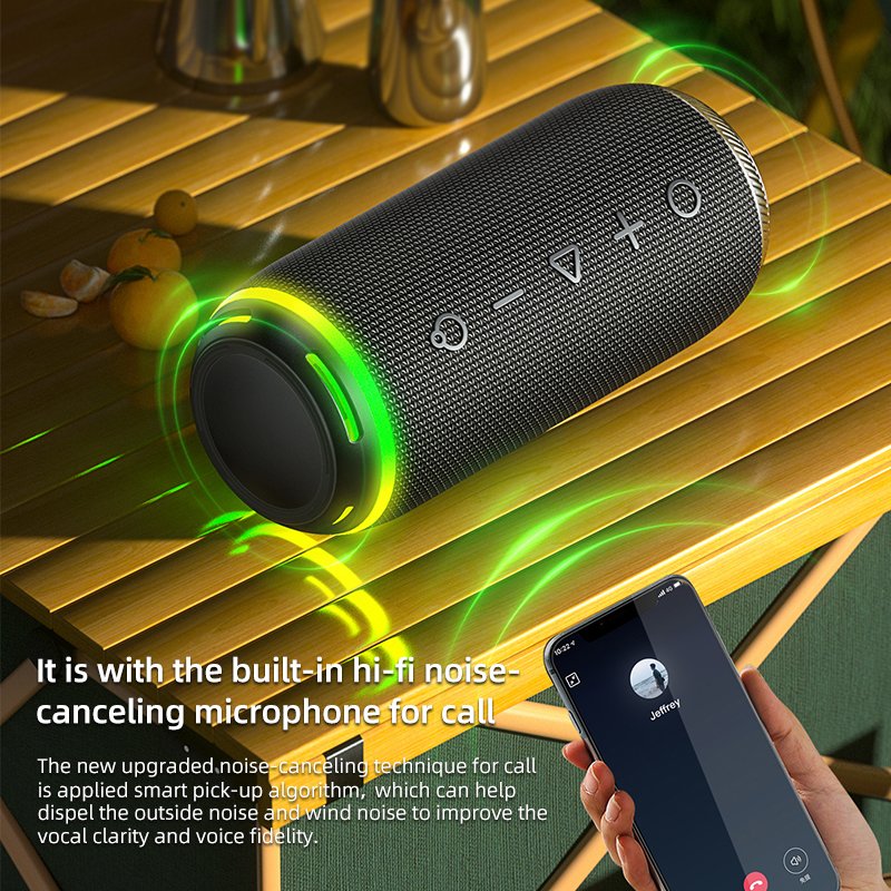 New Trending Portable Waterproof Outdoor Wireless 16w RGB Bluetooth Speaker for Music