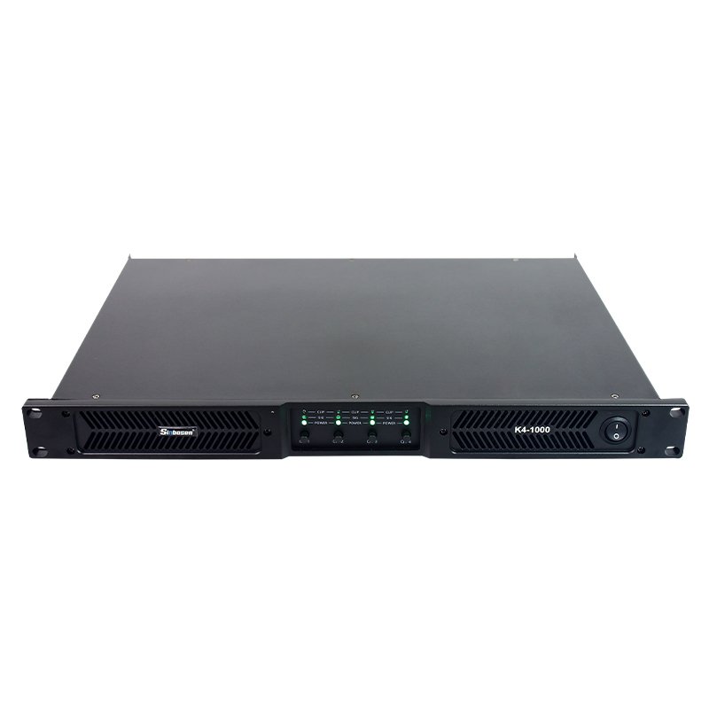 K4-1000 powerful professional digital audio 4 channel 4 ohm stable 2000 watts power amplifier