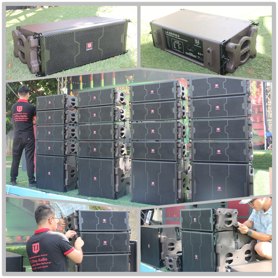 LA-25 dual 5 inch line array professional audio Sound Equipment Amplifiers Speaker