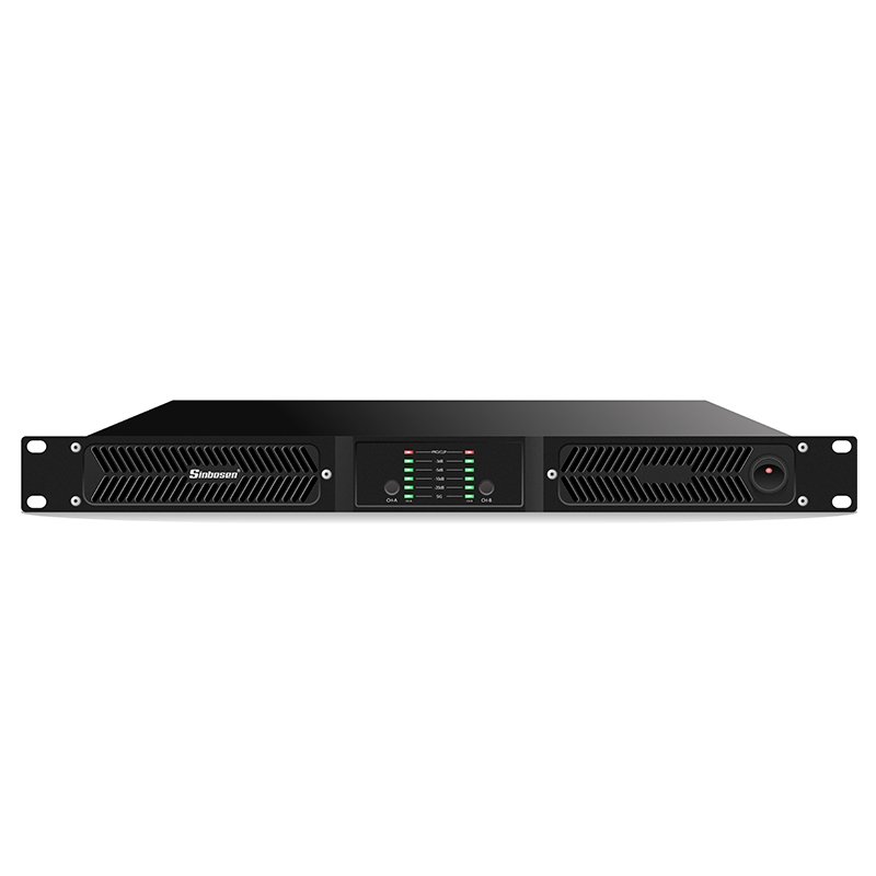 Pro High Power Gallium Nitride Low Noise D2-4200 Built-In Dsp High Power Subwoofer Digital Class D Professional Audio Amplifier