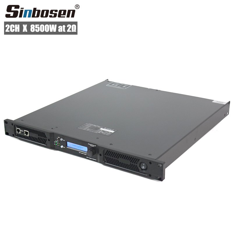 Pro High Power Gallium Nitride Low Noise D2-4200 Built-In Dsp High Power Subwoofer Digital Class D Professional Audio Amplifier