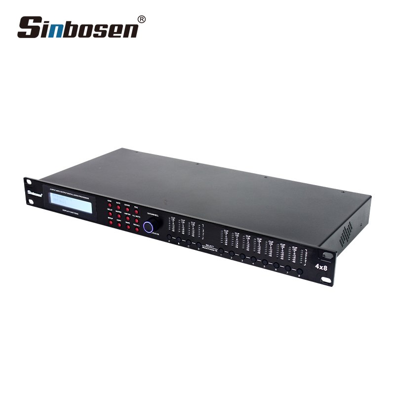 Digital audio dsp 4 in 8 out processor manufacturers