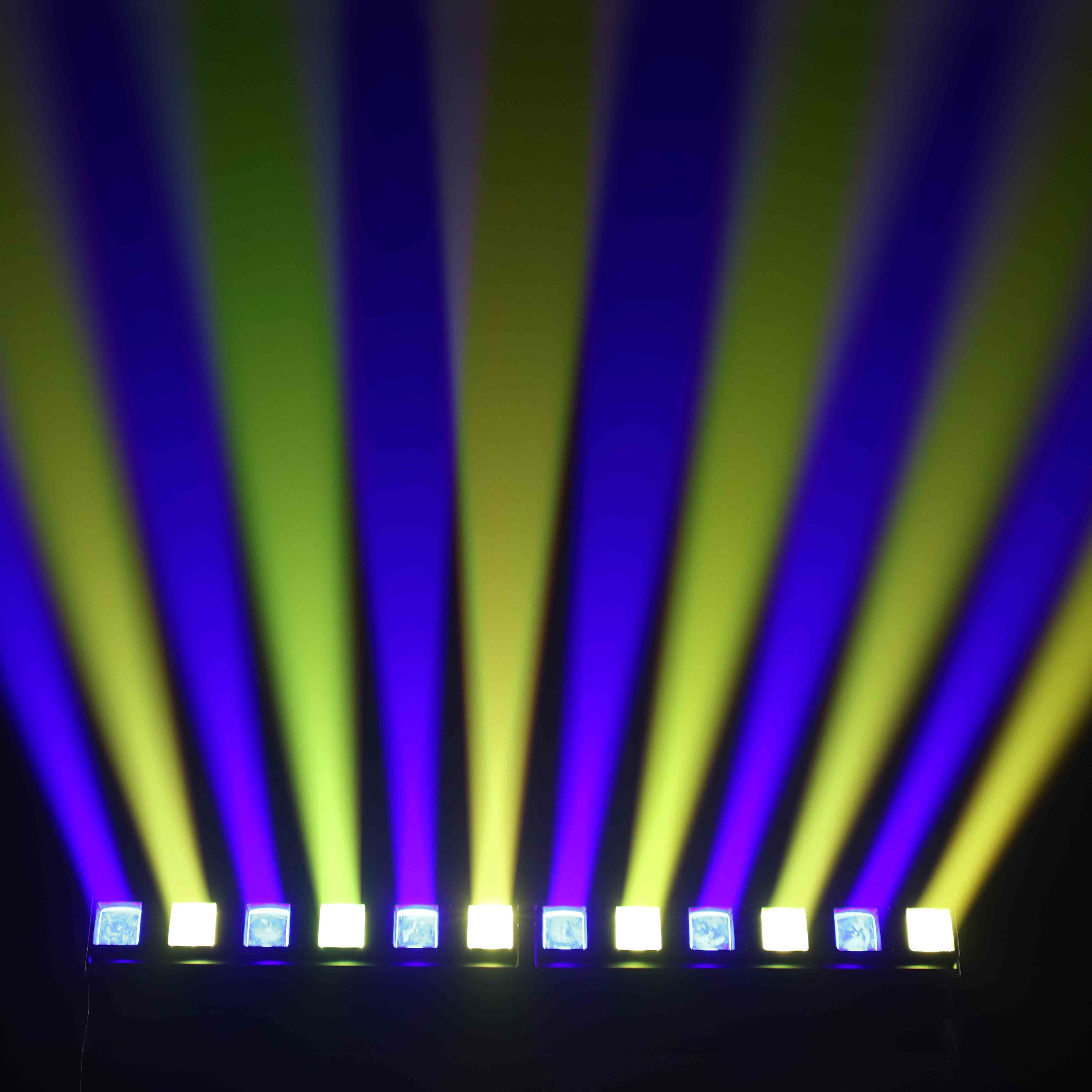 LED Light Bar RGBW 12x40w Pixel Beam Zoom Wash LED Bar Moving Head Light for Night Club DJ