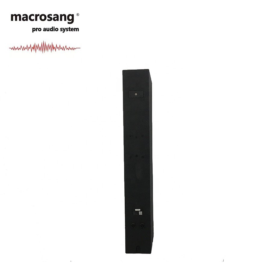 hotsale 5.25 inch professional wooden column loudspeaker for commercial meeting dj live show Macrosang LC4 sound system