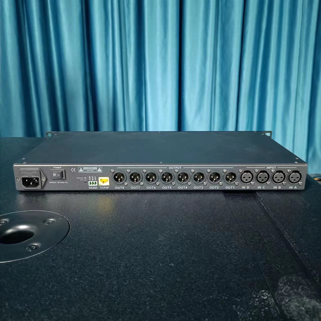 4 input 8 output Audio Processor DSP digital signal processor professional sound audio processor macrosang DP480