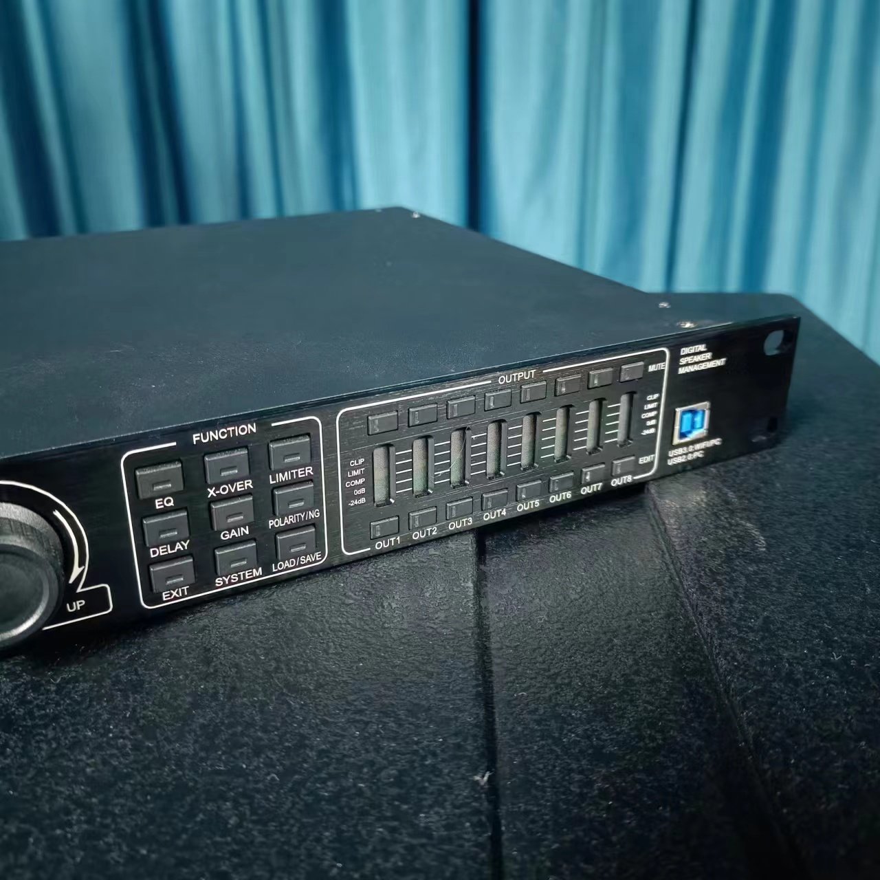 4 input 8 output Audio Processor DSP digital signal processor professional sound audio processor macrosang DP480
