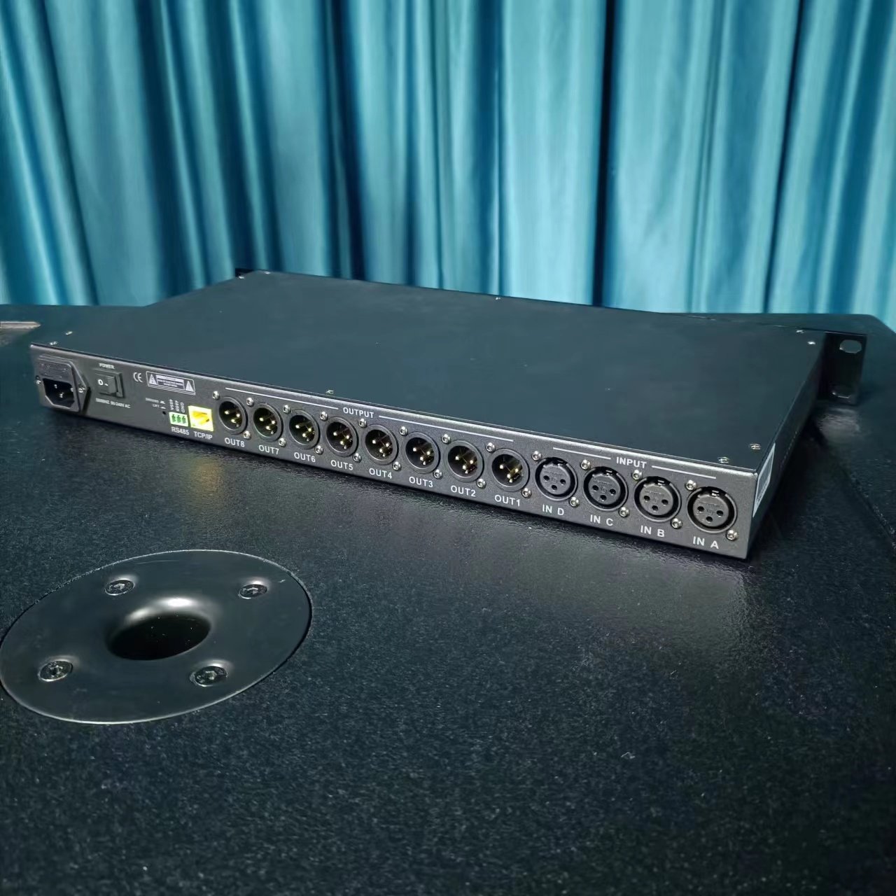 4 input 8 output Audio Processor DSP digital signal processor professional sound audio processor macrosang DP480