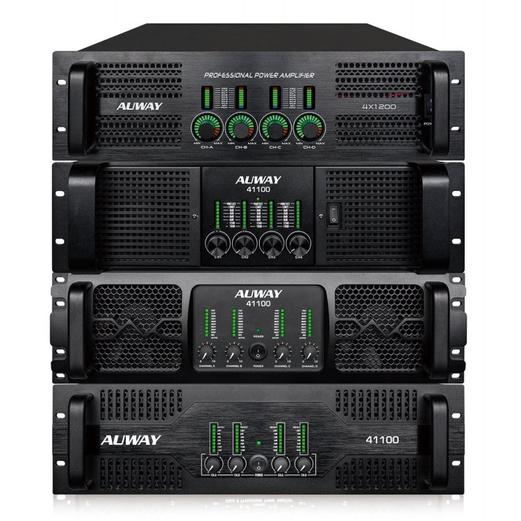 41500 power amplifier 3u Digital 4 Channel Professional Class H Sound System Audio Amplifier