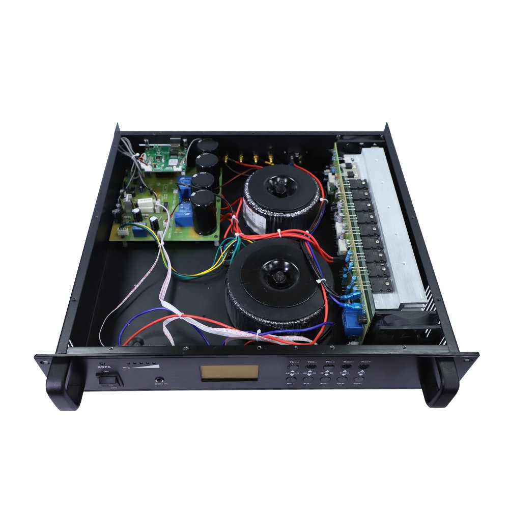 PA system power amplifier speaker complete set equipment including IP audio amplifier indoor and outdoor Speaker Microphone