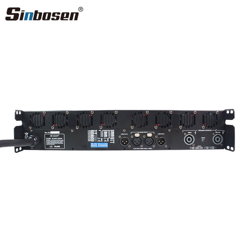 DS-14K 4hom amplifier 2 channel 3000w class td switch audio power amplifier professional