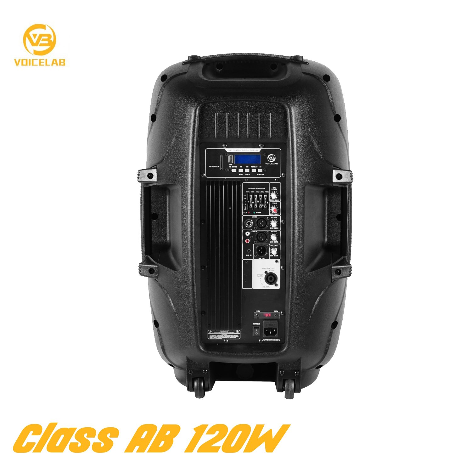 ELF15-BM120A speaker audio system sound professional DJ loudspeaker 15inch professional audio