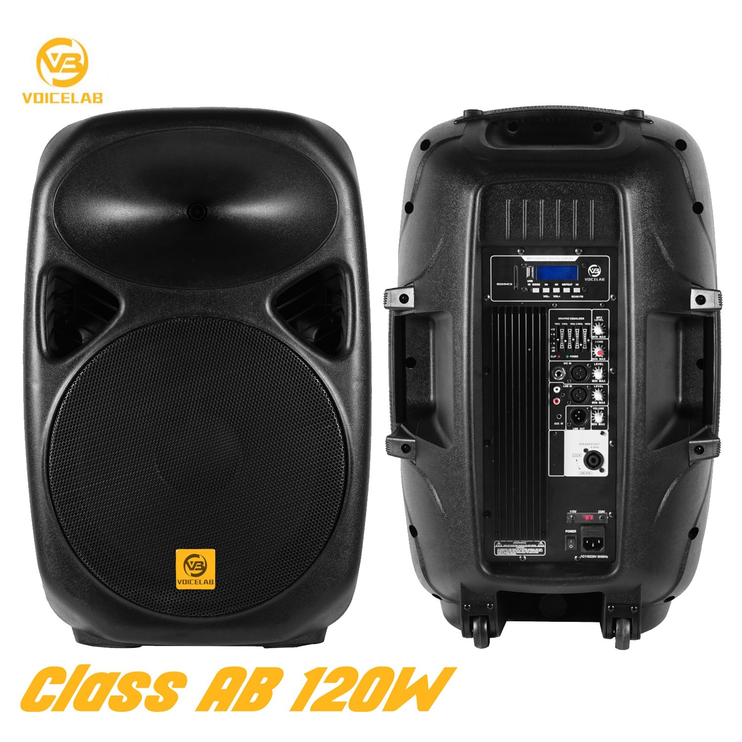 ELF15-BM120A speaker audio system sound professional DJ loudspeaker 15inch professional audio