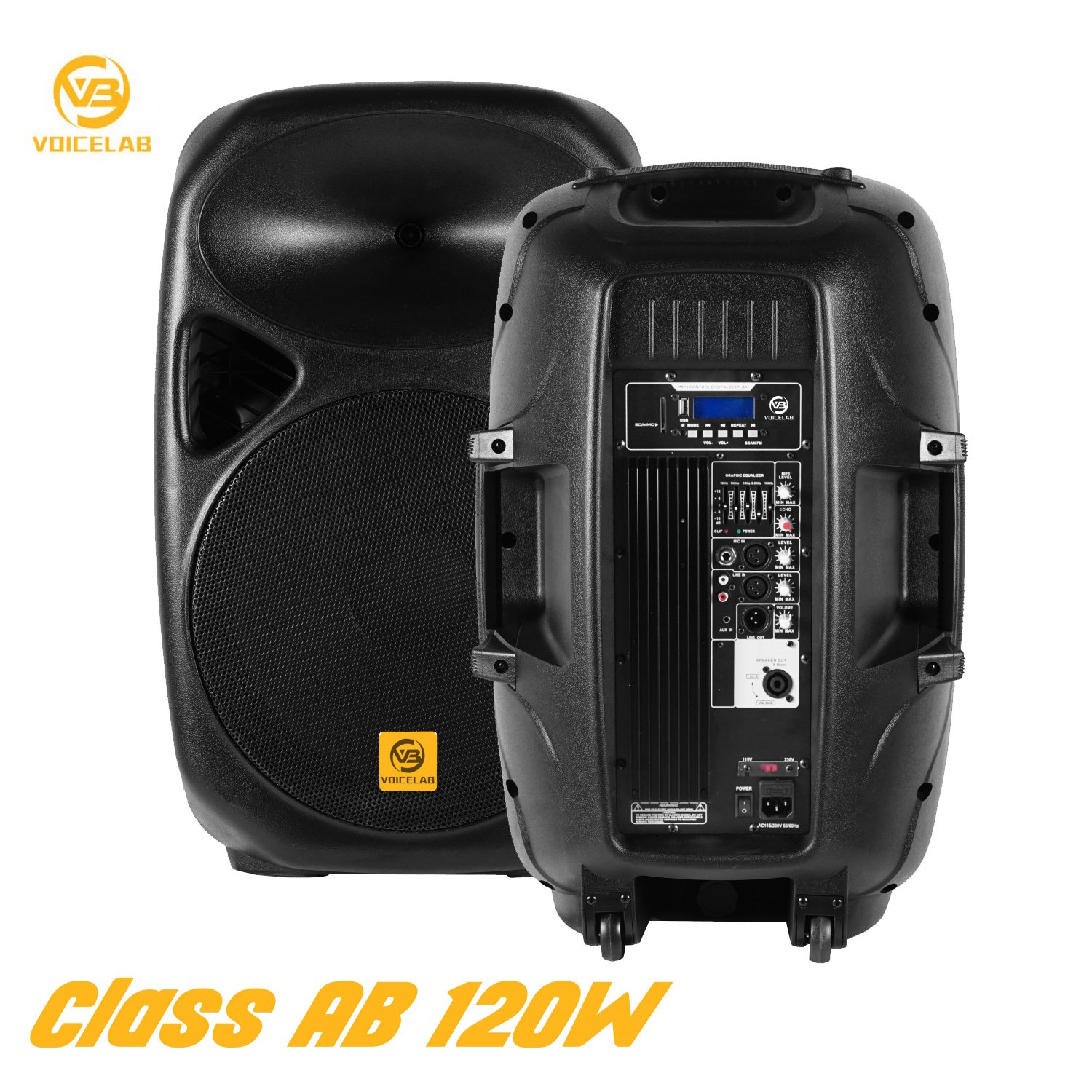 ELF15-BM120A speaker audio system sound professional DJ loudspeaker 15inch professional audio
