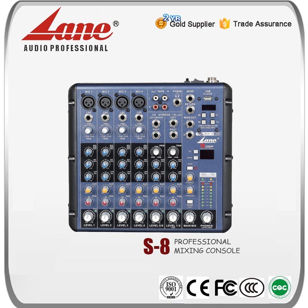 New arrival dj mixer speaker system sound