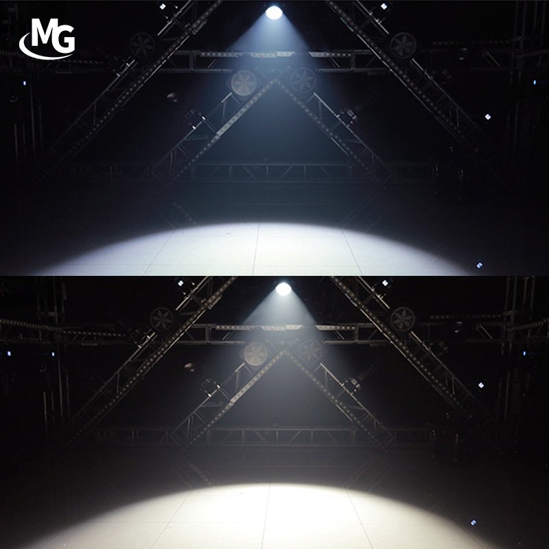 200W White LED COB Zoom Fresnel Profile LED COB Par Light Spot Stage Light