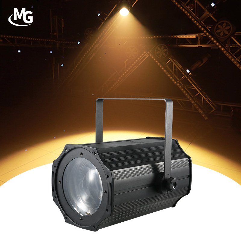 200W White LED COB Zoom Fresnel Profile LED COB Par Light Spot Stage Light