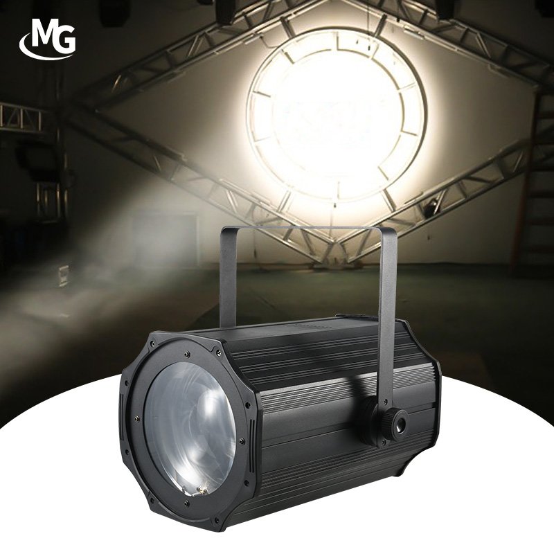 200W White LED COB Zoom Fresnel Profile LED COB Par Light Spot Stage Light