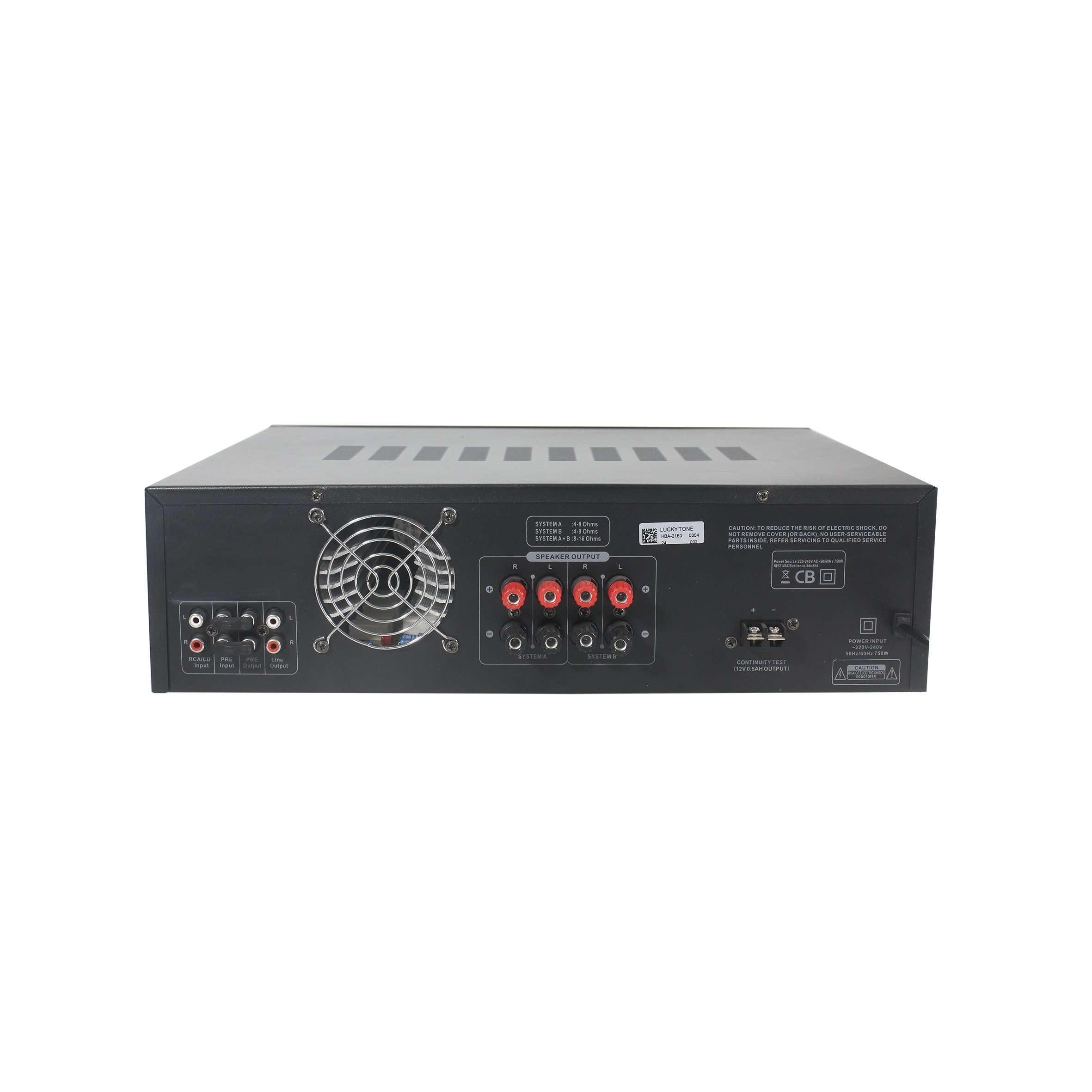 2*160W Hybrid Swiftlet Amplifier For Swift-let Farm Professional Equipment With USB and SD Card Inputs
