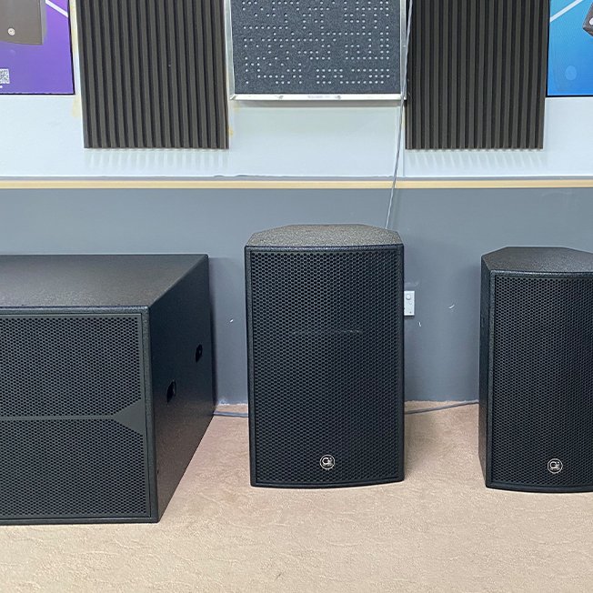professional audio video lighting speaker equipment 15 inch full range sound sound active speaker