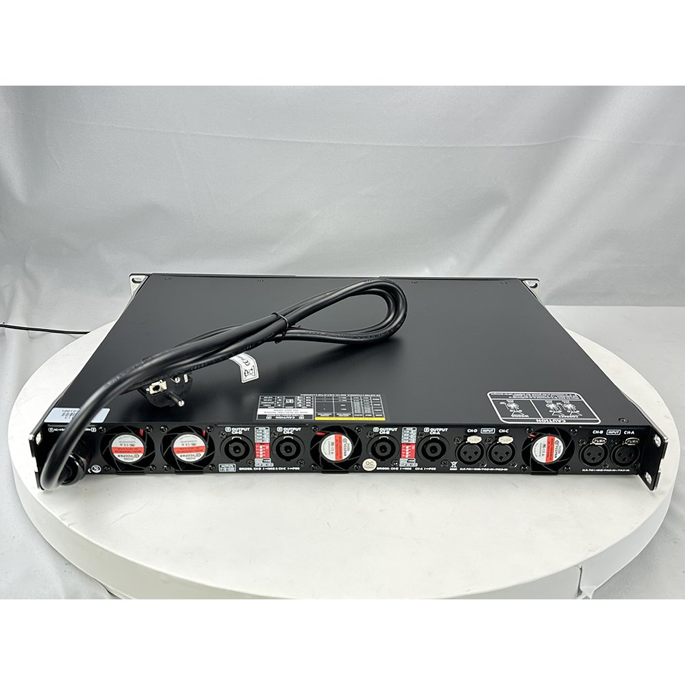 Stereo Peak Sound Professional Digital Mixer Amplifier Class D Four Channel 4*3500Watts Power Receiver Amplifier Audio