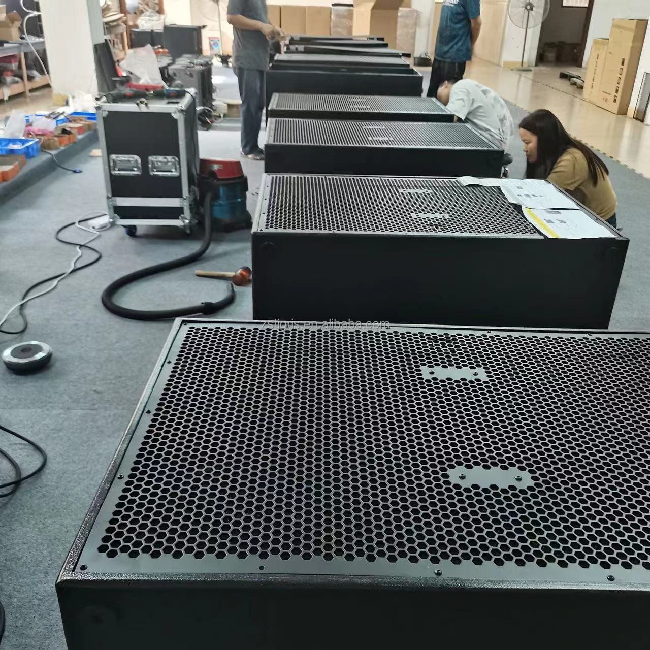 Sub 8006-AS dual 18 inch active subwoofer bass rcfs speaker audio equipment pa system outdoor concert sound system