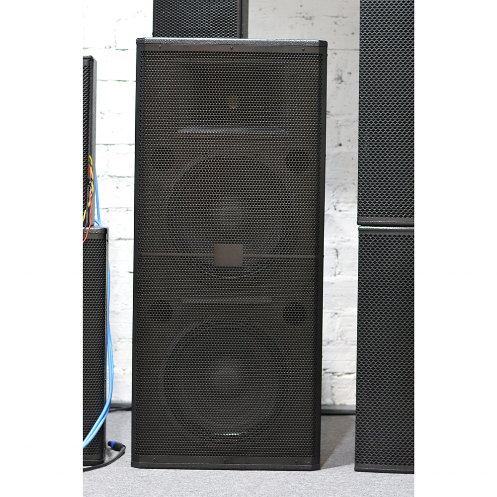 SRX725 1000w dj sound system loudspeakers professional audio dual 15 inch full range speaker for live stage outdoor events
