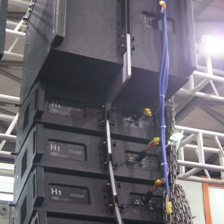 H1 moniteur studio musical set outdoor professional performance line array audio set hotel wedding stage high-power speakers