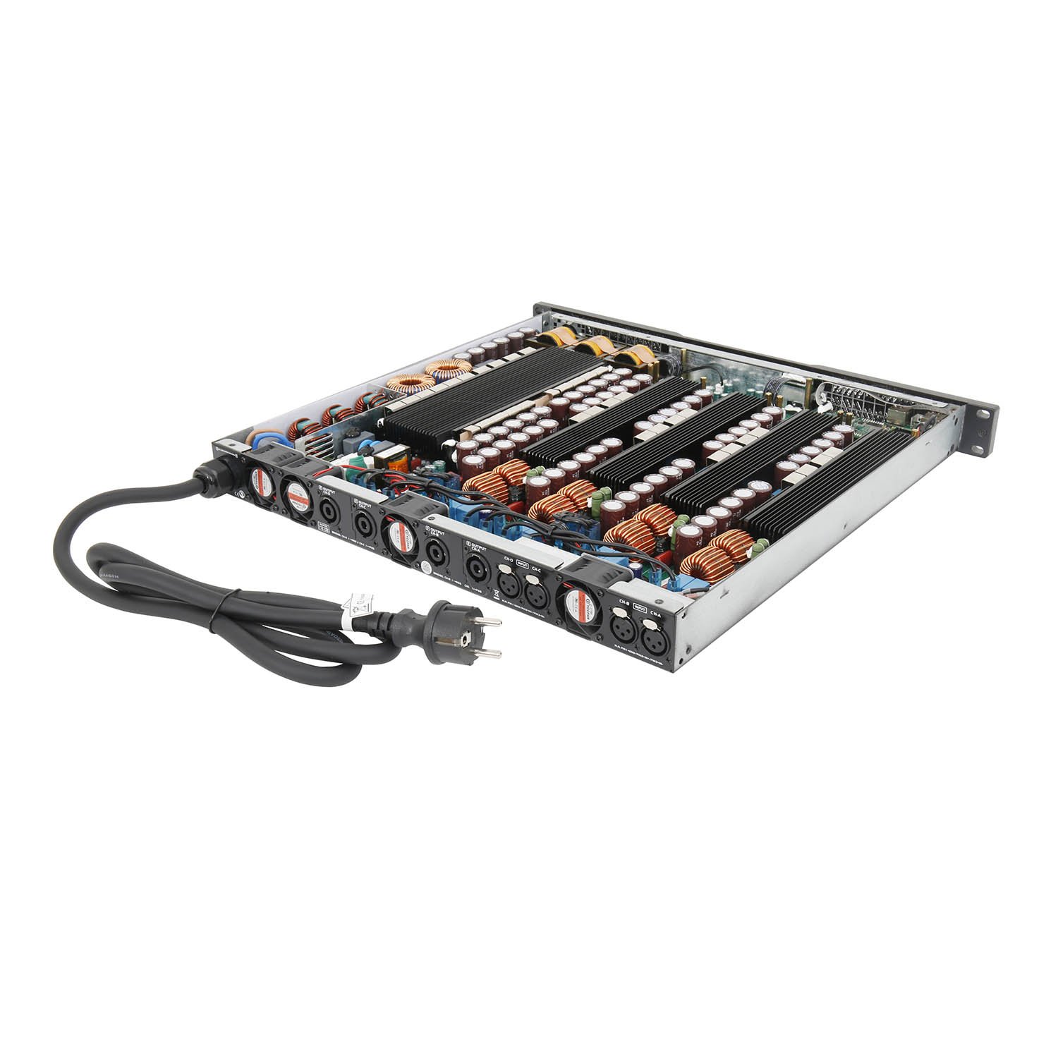 D4-2000 dsp FIR digital professional dsp 2000w 4 channel power amplifier audio