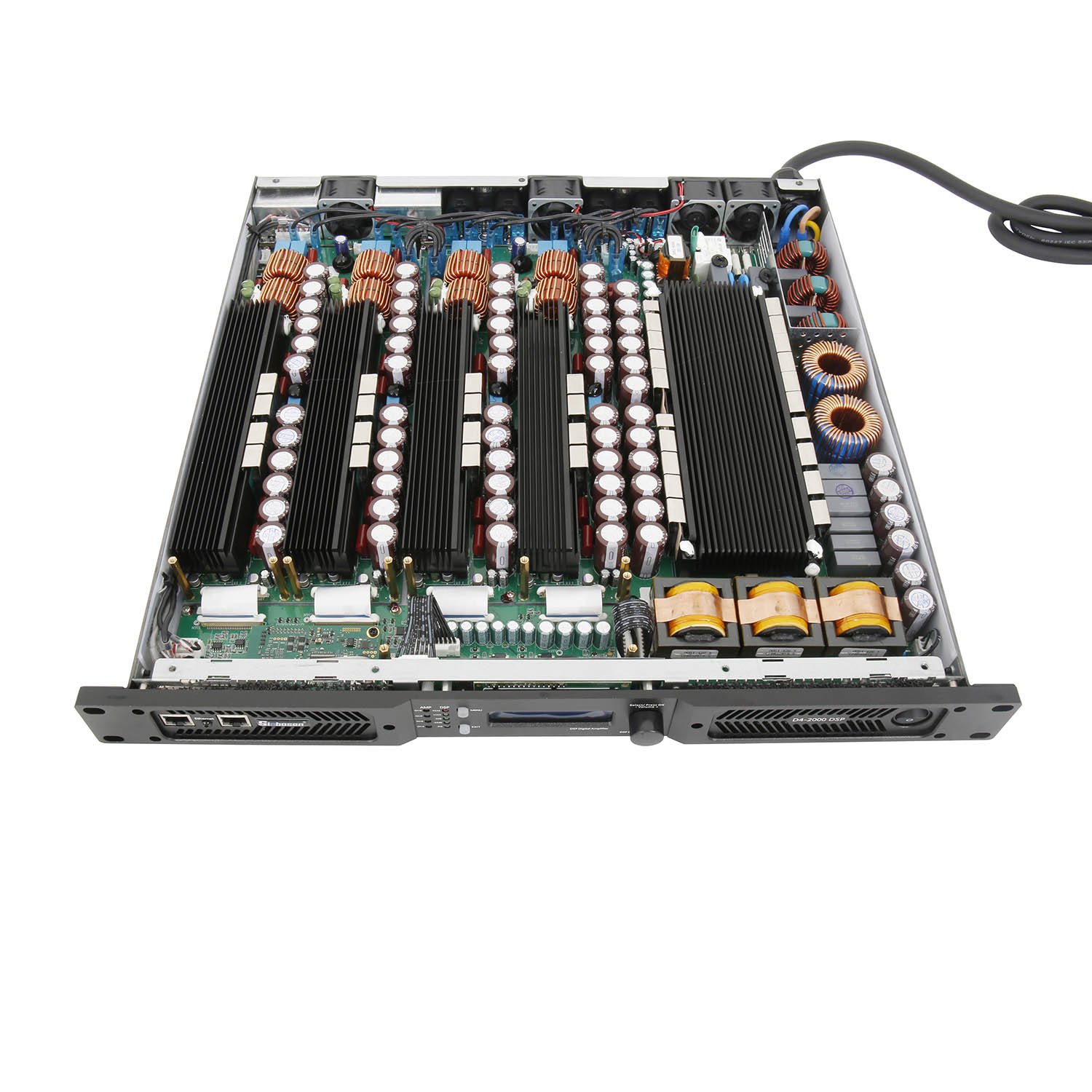 D4-2000 dsp FIR digital professional dsp 2000w 4 channel power amplifier audio