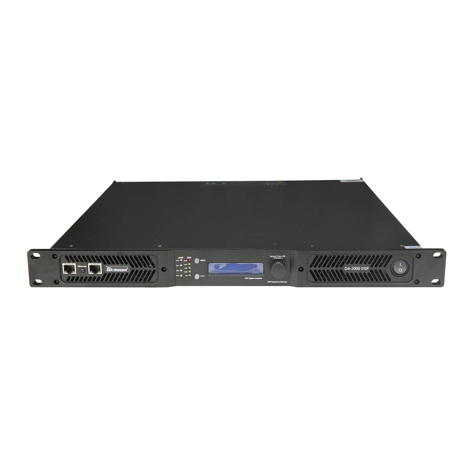 D4-2000 dsp FIR digital professional dsp 2000w 4 channel power amplifier audio