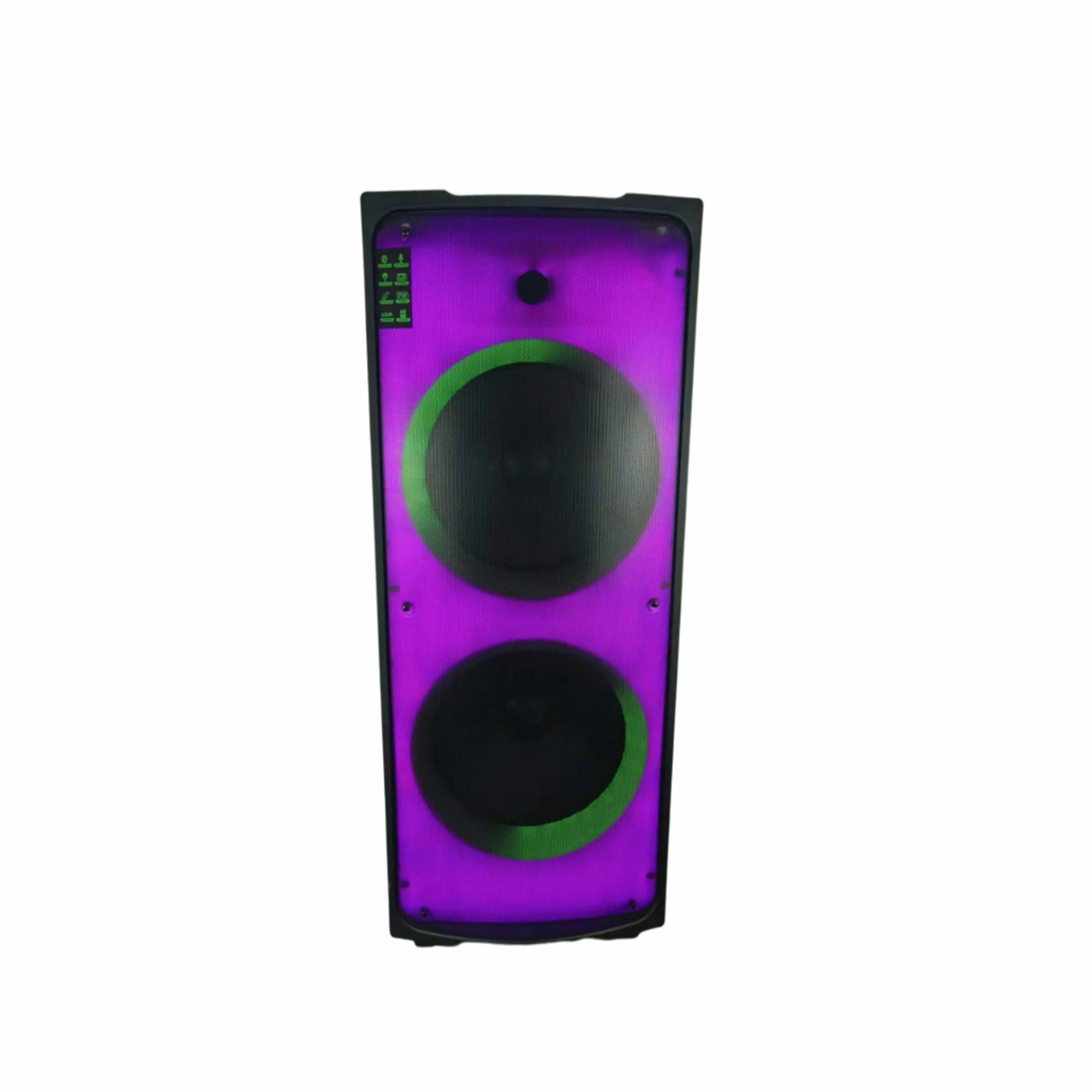 Hot Selling Speakers Portable Sound Box Trolley Speaker With Double 12 Inch